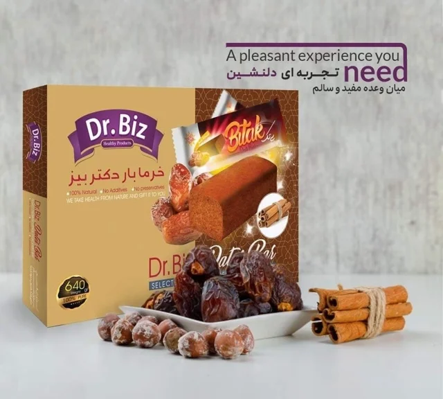 خرما بار دارچینی Dr.BIZ
