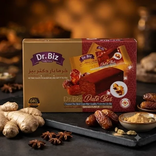 خرما بار زنجبیلی Dr.BIZ